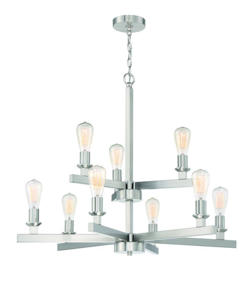Craftmade Chicago 9 Light Chandelier Model: 53129-FB