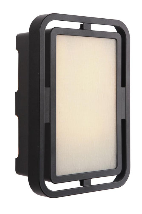 Craftmade Illuminated Chime LED Metal Frame With Linen Glass Model: ICH1735-OB