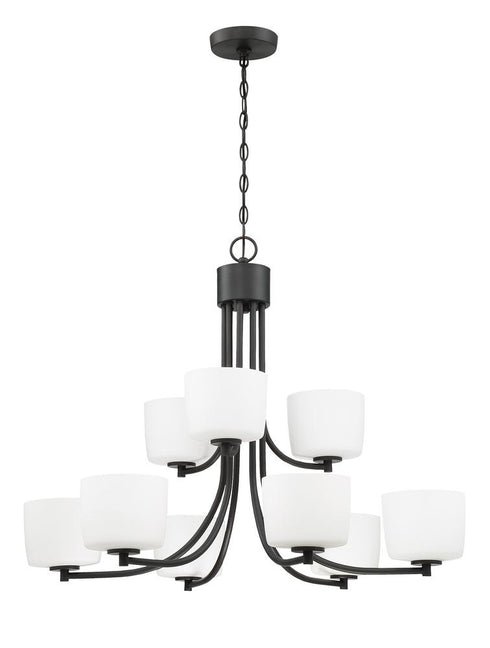 Craftmade Clarendon 9 Light Chandelier Model: 43529-ABZ