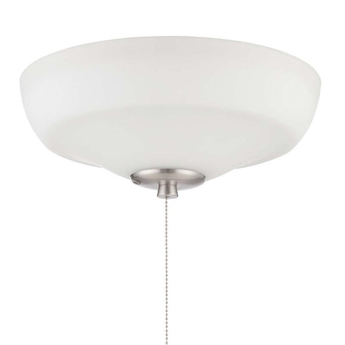 Craftmade Elegance Bowl Light Kit White Frost Glass 2x9w LED 4 Finials Model: LKE303WF-LED
