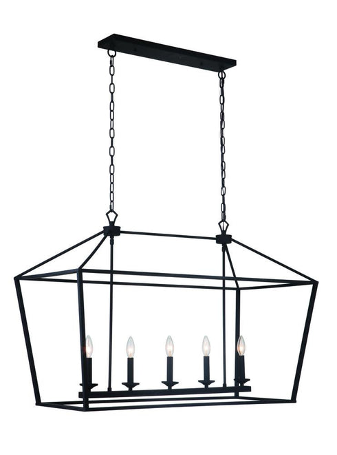 Craftmade Flynt 5 Light Island Model: 52975-FB