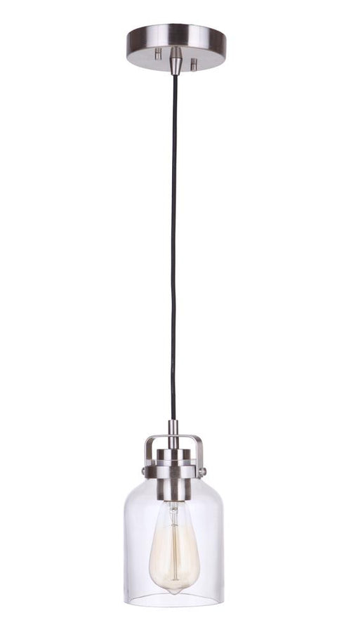Craftmade Foxwood 1 Light Mini Pendant Model: 53691-FBDT