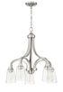 Craftmade Grace 5 Light Down Chandelier Model: 41915-BNK