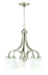 Craftmade Grace 5 Light Down Chandelier Model: 41915-BNK