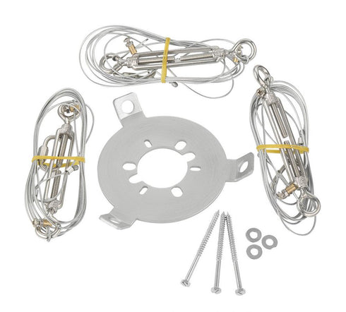Craftmade Guide Wire System In Flat Black Model: GWS-FB