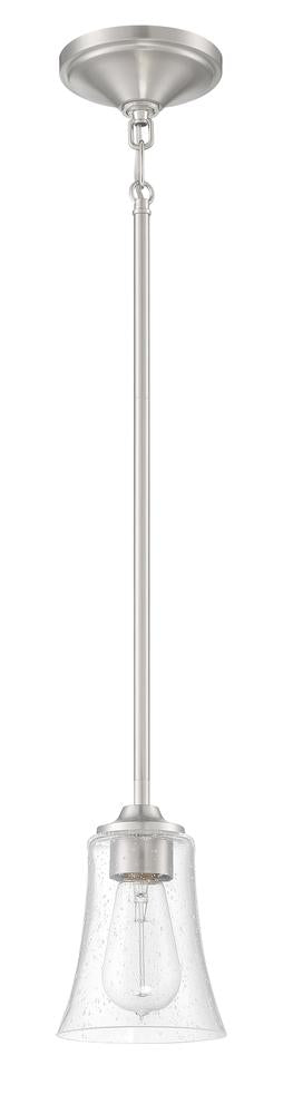 Craftmade Gwyneth 1 Light Mini Pendant Model: 50491-BNK