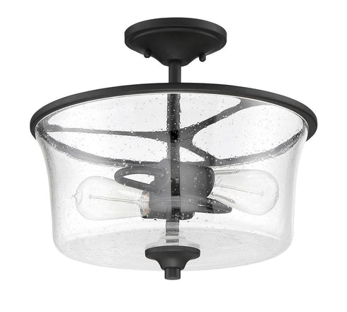 Craftmade Gwyneth 2 Light Semiflush Convertible Model: 50452-BNK