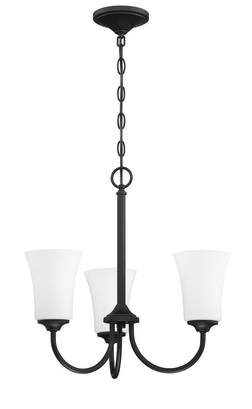 Craftmade Gwyneth 3 Light Chandelier Model: 50423-BNK