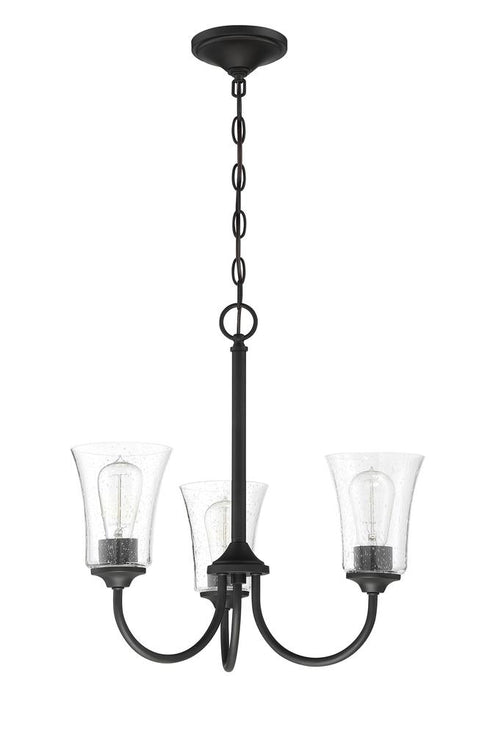 Craftmade Gwyneth 3 Light Chandelier Model: 50423-BNK
