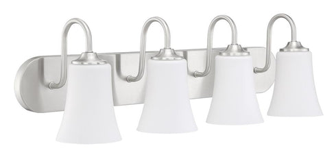 Craftmade Gwyneth 4 Light Vanity Model: 50404-BNK