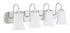 Craftmade Gwyneth 4 Light Vanity Model: 50404-BNK