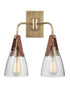 Craftmade Hagen 2 Light Wall Sconce Model: 51362-PLN