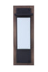 Craftmade Heights Large LED Wall Mount Model: ZA2522-SSMN-LED