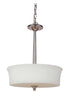 Craftmade Helena 3 Light Inverted Pendant Model: 41743-OB