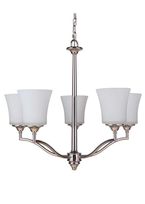 Craftmade Helena 5 Light Chandelier Model: 41725-OB