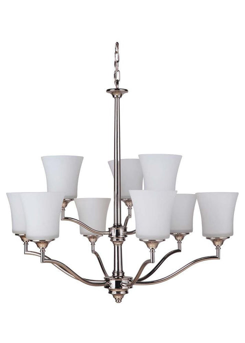 Craftmade Helena 9 Light Chandelier Model: 41729-OB