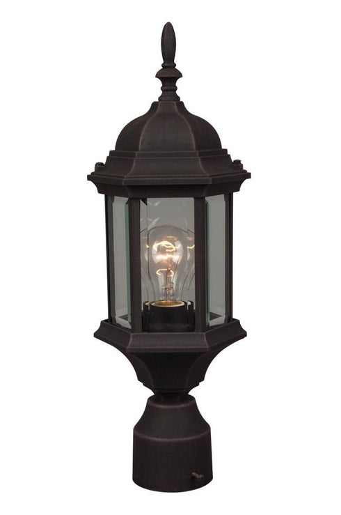 Craftmade Hex Style Cast Aluminum Medium Post Mount Model: Z295-RT