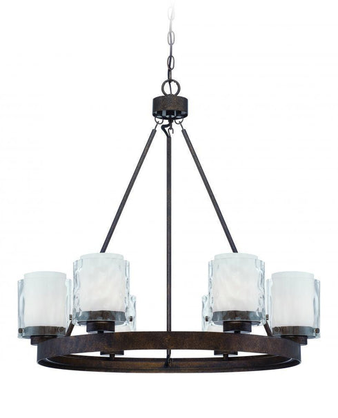 Craftmade Kenswick 6 Light Chandelier Model: 35426-PR