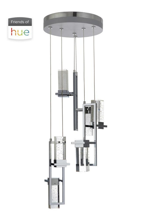 Craftmade Hue Pendant LED Pendant With Integrated Hue Technology Model: P781CH6-HUE
