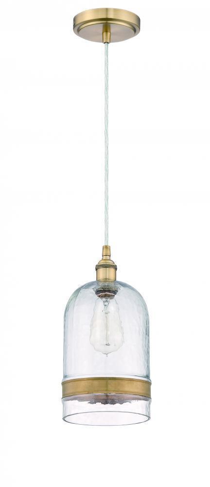 Craftmade Mini Pendant 1 Light Pendant Clear Glass Model: P455AGC1