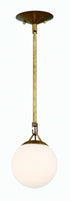 Craftmade Orion 1 Light Mini Pendant Model: 50791-FB