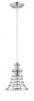 Craftmade 1 Light Mini Pendant With Wire Cage Model: P350MBK1