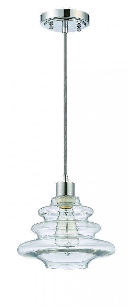 Craftmade P605CH1 1 Light Mini Pendant With Cord