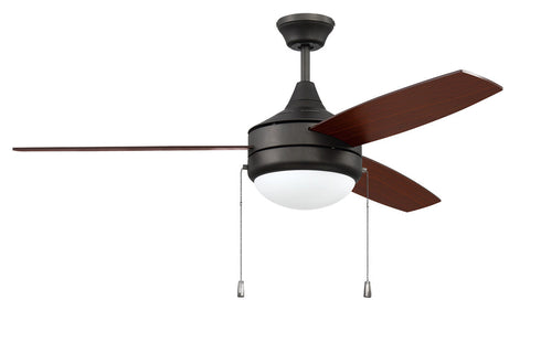 Craftmade Phaze 3 Blade 52 Inch Ceiling Fan 3 Blades LED Light Kit Model: PHA52ESP3