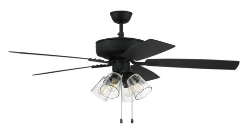 Craftmade Pro Plus 104 Clear 4 Light Kit Model: P104W5-52WWOK