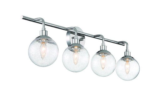 Craftmade Que 4 Light Vanity Model: 53304-FB