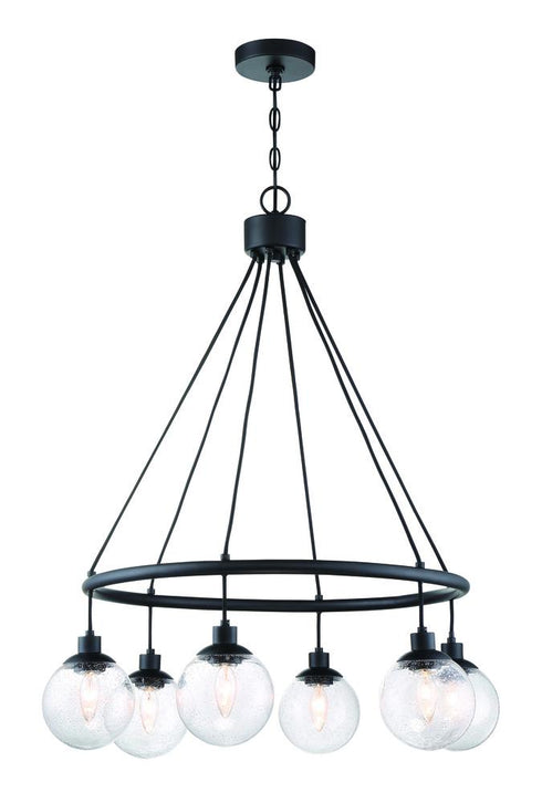Craftmade Que 6 Light Chandelier Model: 53326-FB