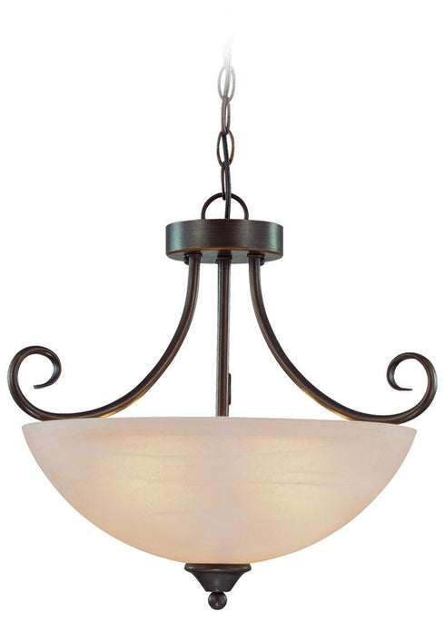 Craftmade Raleigh 3 Light Semiflush Model: 25333-OLB
