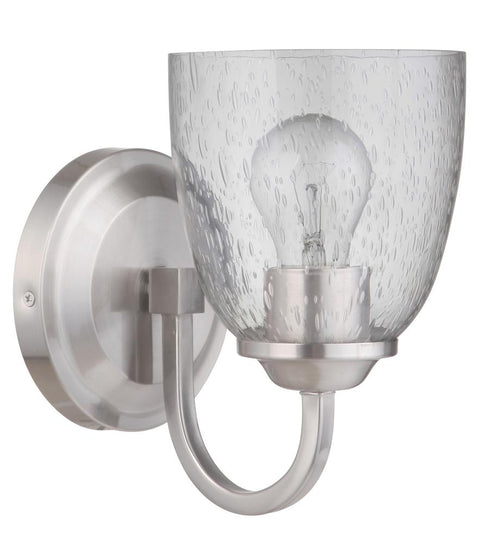 Craftmade Serene 1 Light Wall Sconce Model: 49901-BNK