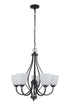 Craftmade Serene 5 Light Chandelier Model: 49925-ESP