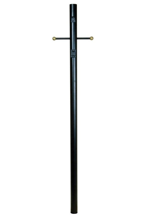 Craftmade Smooth Direct Burial 84 Inch Smooth Post Photocell & Outlet Model: Z8794-TB