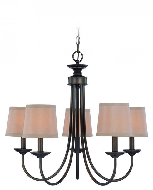 Craftmade Spencer 5 Light Chandelier Model: 26125-CH