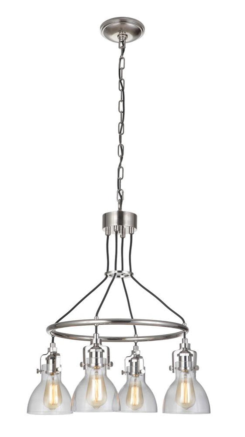 Craftmade State House 4 Light Chandelier Model: 51224-PLN