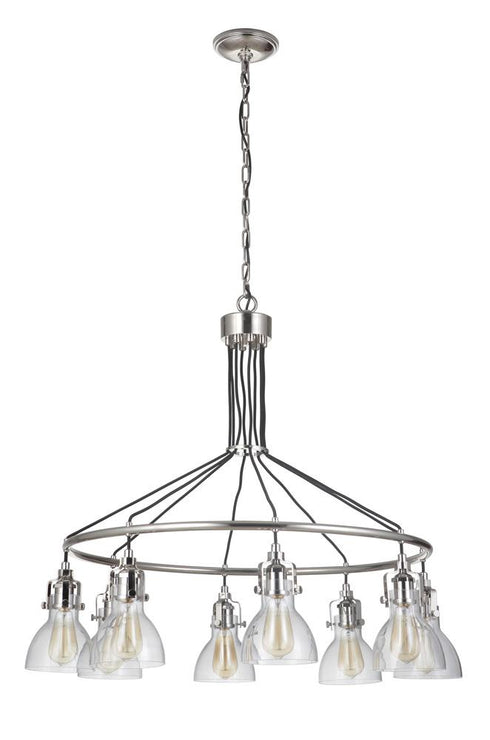 Craftmade State House 8 Light Chandelier Model: 51228-PLN