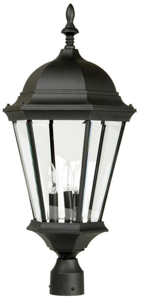 Craftmade Straight Glass Cast Aluminum Large Post Mount Model: Z555-TB