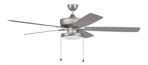 Craftmade 60 Inch Super Pro Fan With Slim Pan Light Kit Model: S119W5-60WWOK
