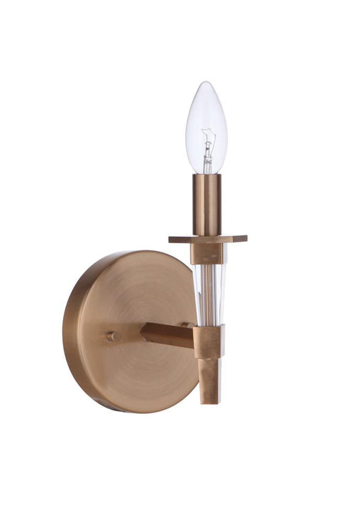 Craftmade Tarryn 1 Light Wall Sconce Model: 53261-SB