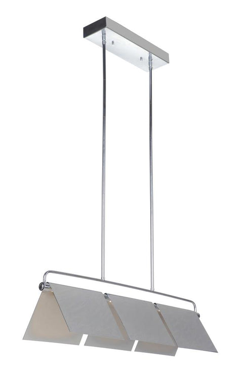 Craftmade Tente 3 Light LED Island Model: 49573-GBKSB-LED