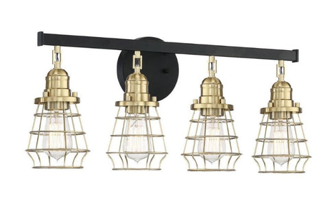 Craftmade Thatcher 4 Light Vanity Model: 50604-FB