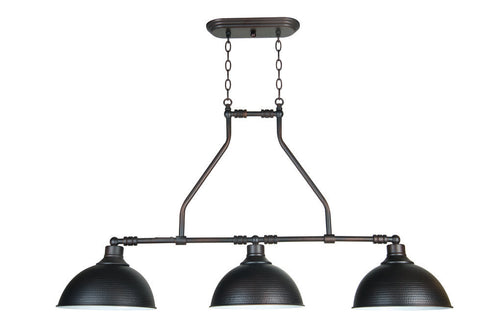 Craftmade Timarron 3 Light Island Model: 35973-ABZ