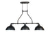 Craftmade Timarron 3 Light Island Model: 35973-ABZ