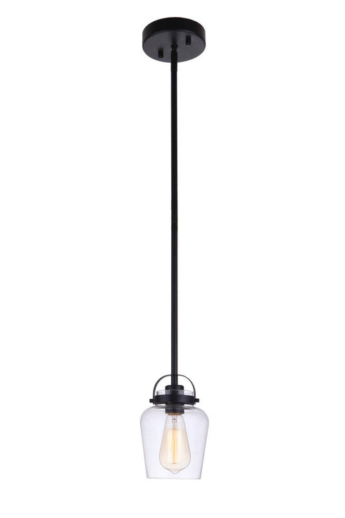 Craftmade Trystan 1 Light Mini Pendant Model: 53591-FB