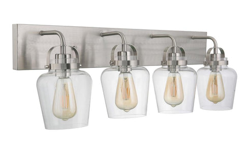 Craftmade Trystan 4 Light Vanity Model: 53504-FB