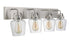 Craftmade Trystan 4 Light Vanity Model: 53504-FB