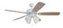 Craftmade Twist N Click 52 Inch Fan With Blades & LED Light Kit Model: TCE52W5C4