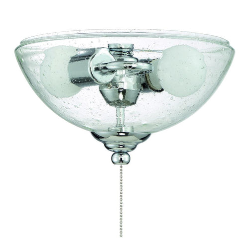 Craftmade Universal Bowl Light Kit Clear Seeded 2x9w LED Model: LK415-LED